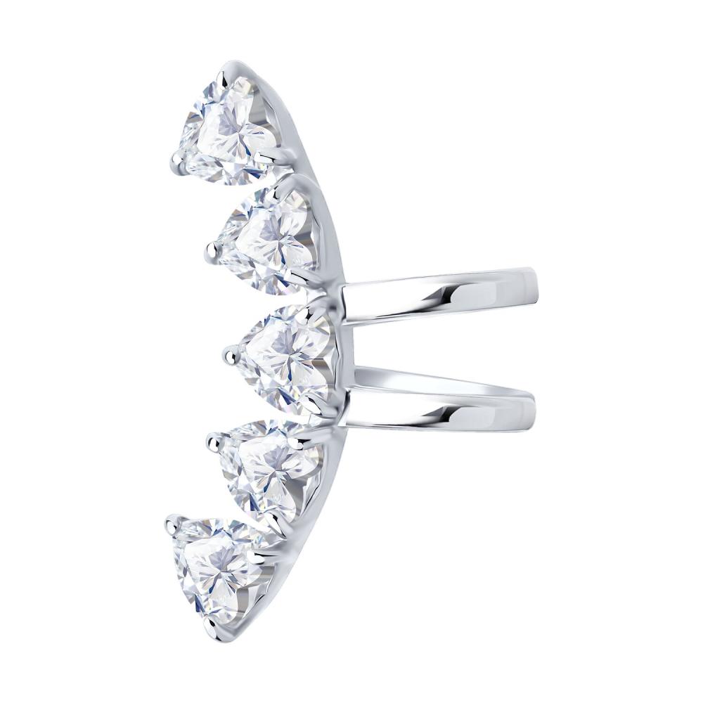 Серьга из серебра 94170369