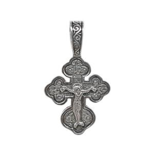 Крест из серебра 145-3078КЛ