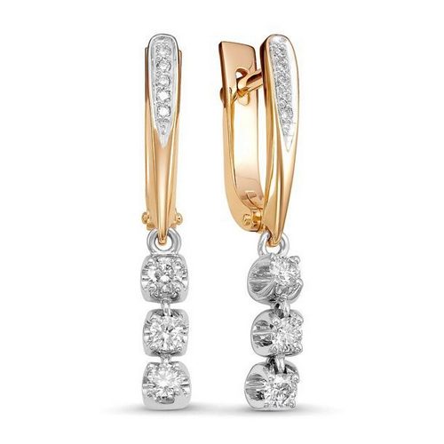 Серьги из золота 2-383-10