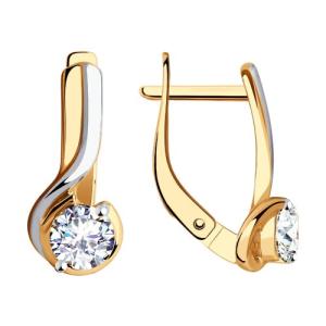 Серьги из золота 028600