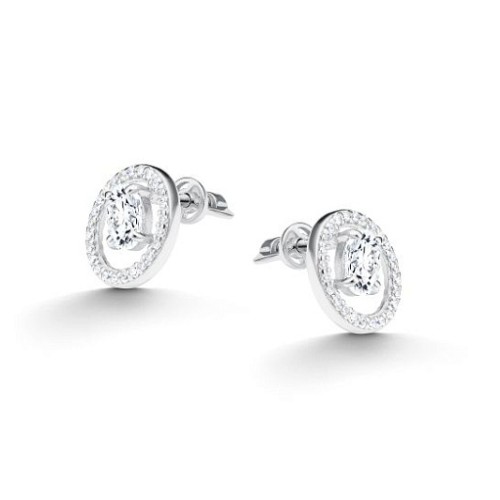 Серьги из серебра 02-5620/00КЦ-00