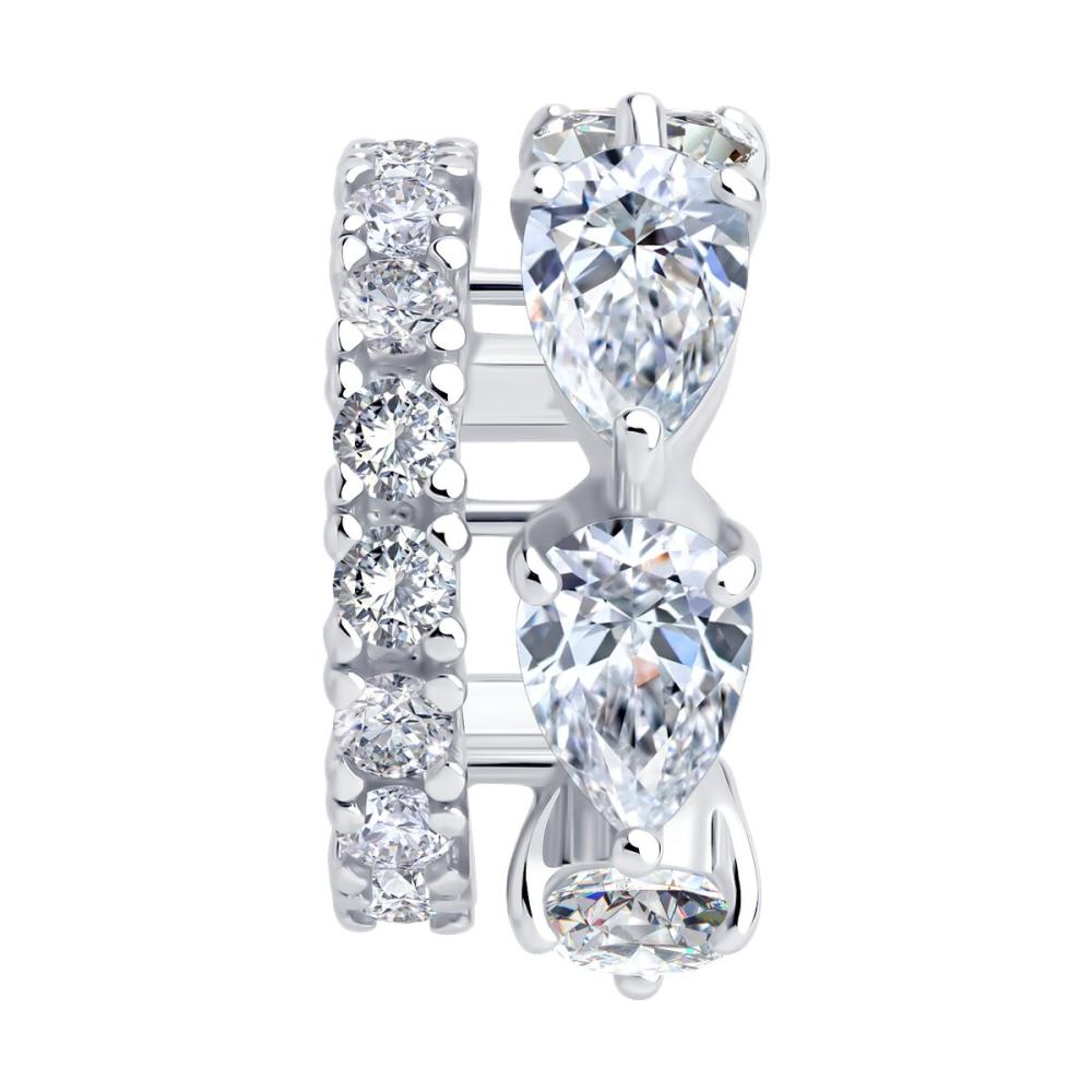 Серьга из серебра 94170372