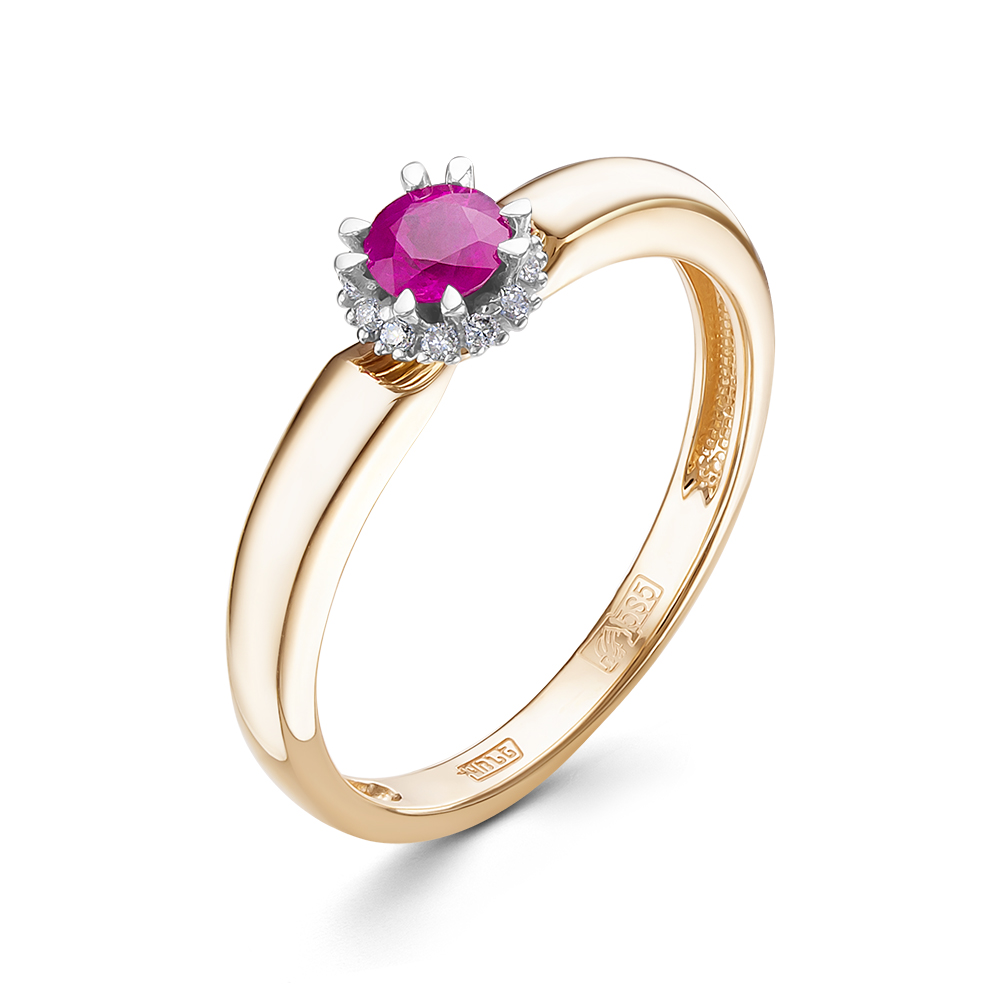 Кольцо из золота 01-2332/3