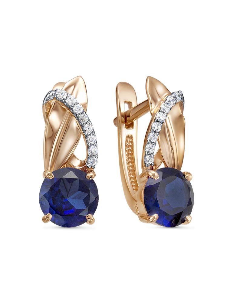 Серьги из золота 21803498