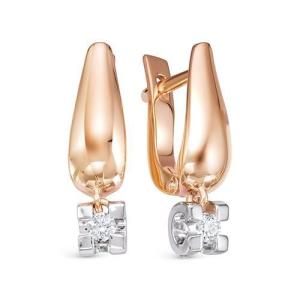 Серьги из золота 2-394-10