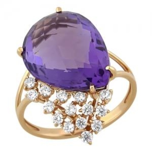 Кольцо из золота 11801735