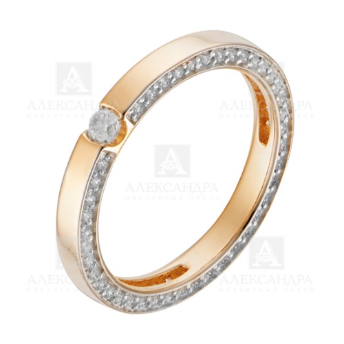 Кольцо из золота к887