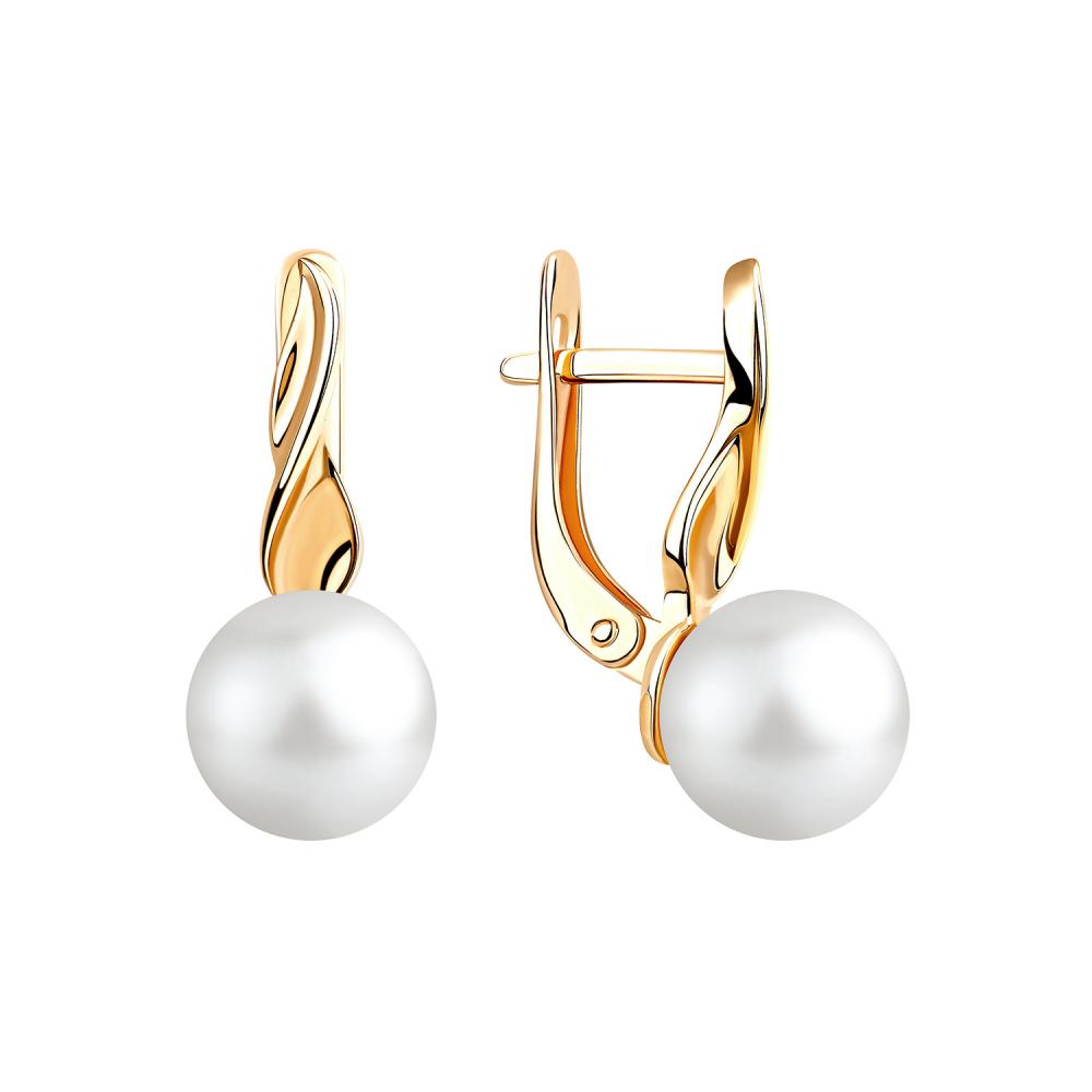 Серьги из золота 290-1-1131