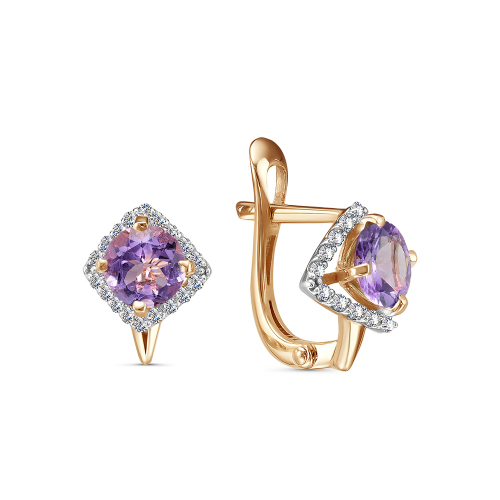 Серьги из золота 21804410