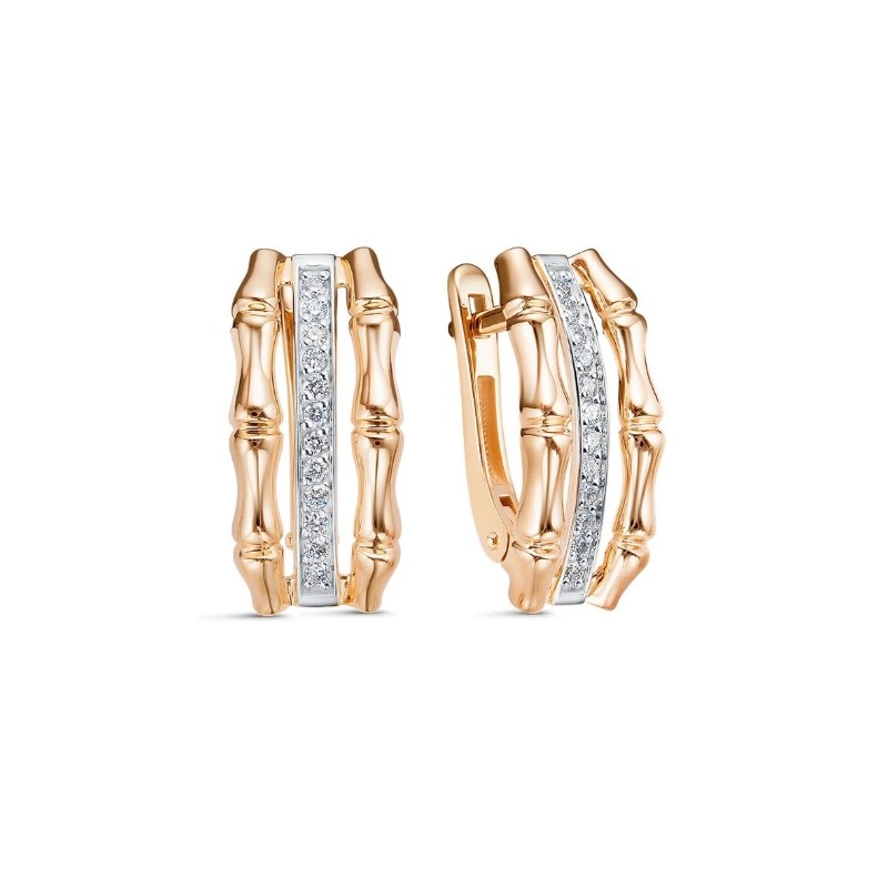 Серьги из золота БР122941