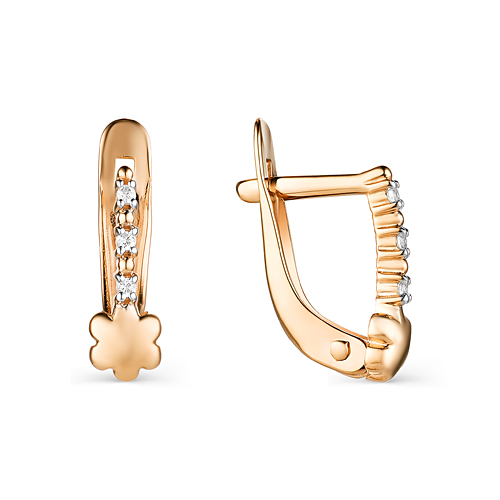 Серьги из золота С132-1252