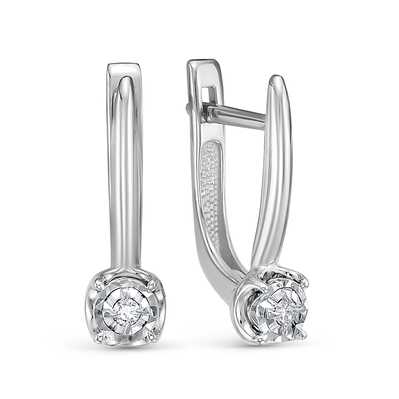 Серьги из золота БР122274б