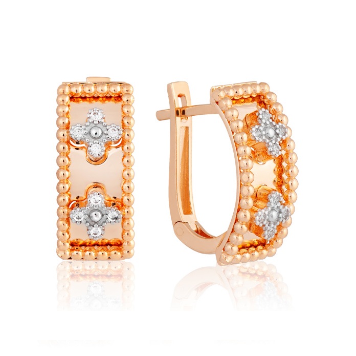 Серьги из золота 1с41355
