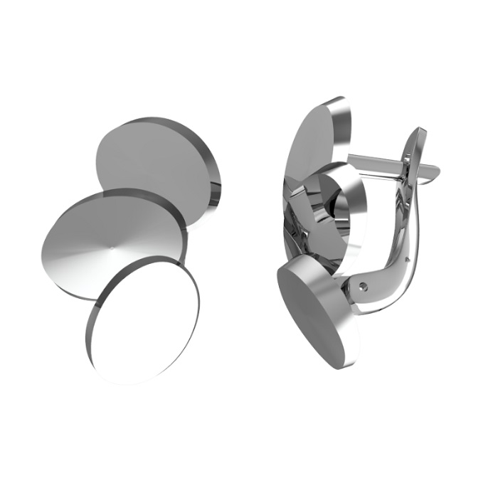 Серьги из серебра 31-201196