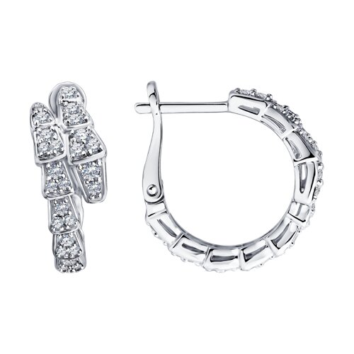 Серьги из серебра 94027648-91