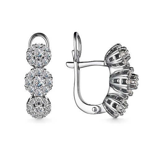 Серьги из золота 24748-200