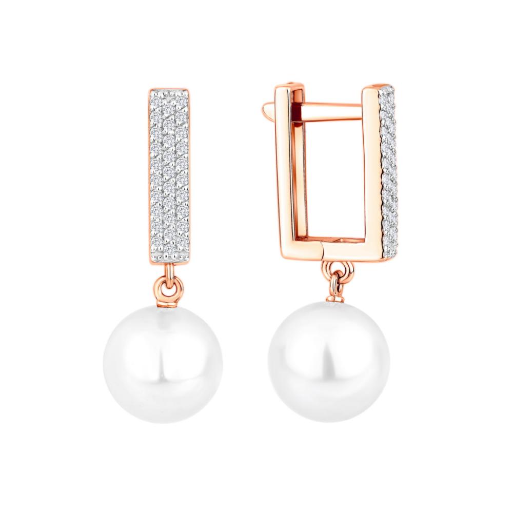 Серьги из золота 290-1-1395Р