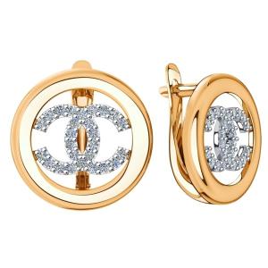 Серьги из золота 01-218255