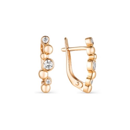 Серьги из золота С130-1171