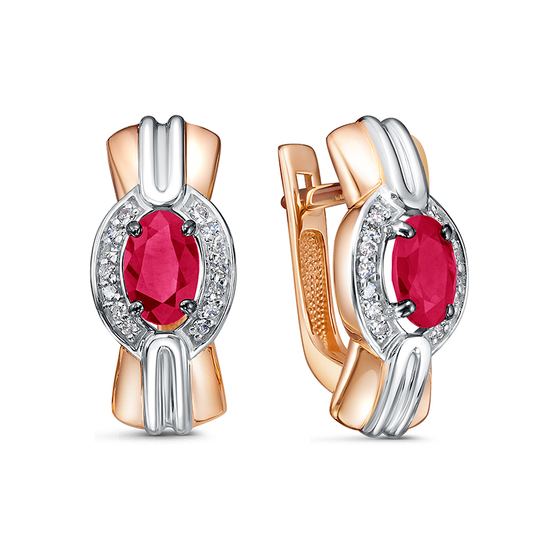 Серьги из золота БР422656