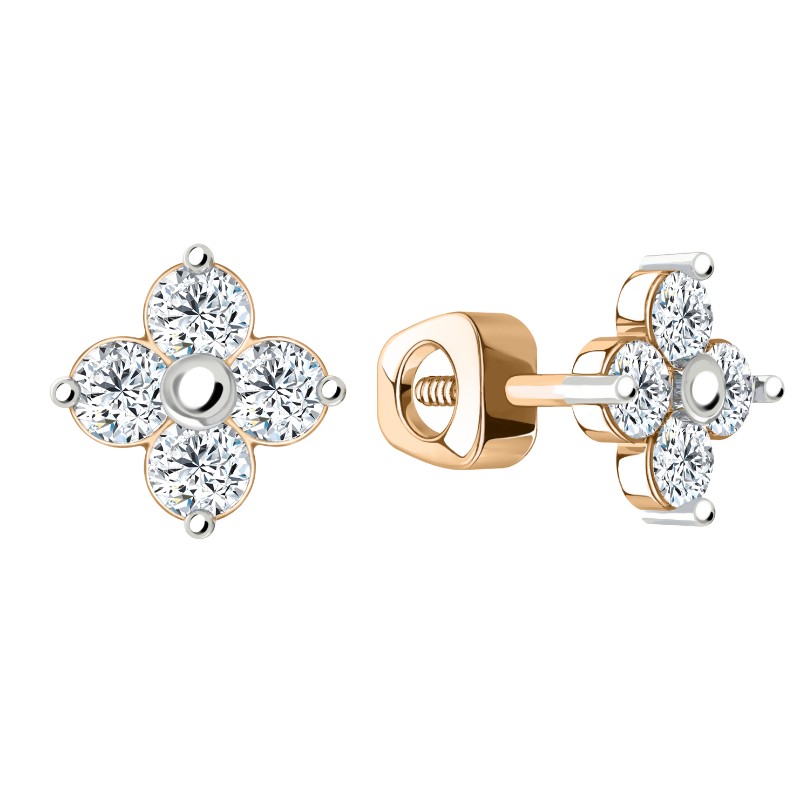 Серьги из золота 01-218589