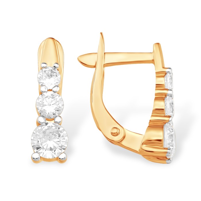 Серьги из золота С13216627