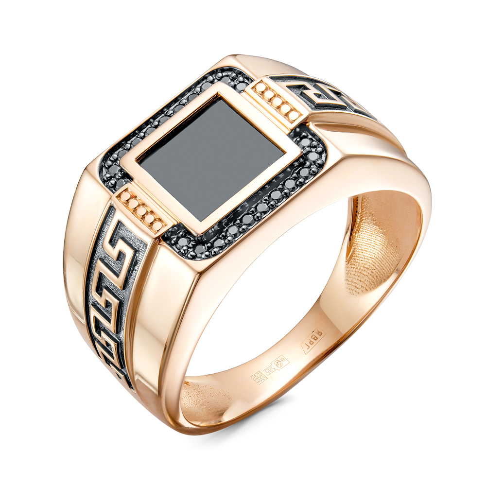 Кольцо из золота 5-8705-403-1К-ОнкЧМ1