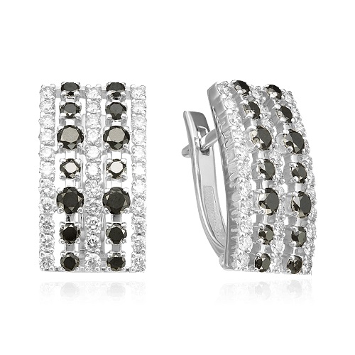 Серьги из золота 02-2883