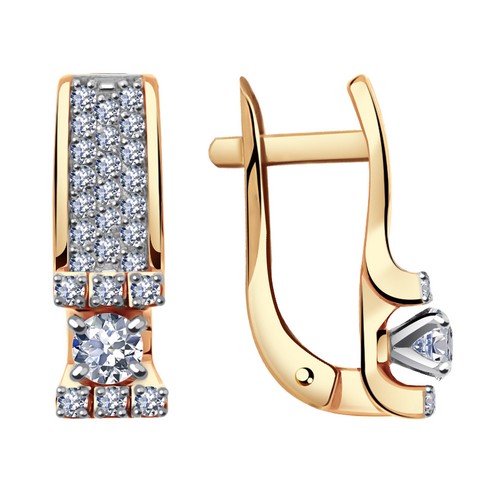 Серьги из золота кл2727а-62