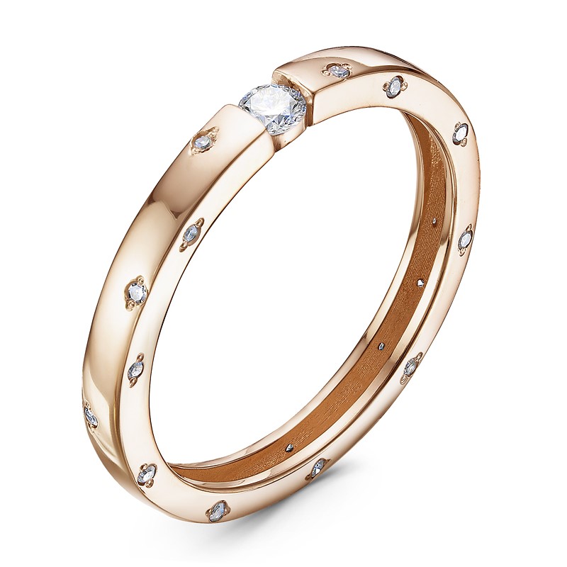 Кольцо из золота БР110025