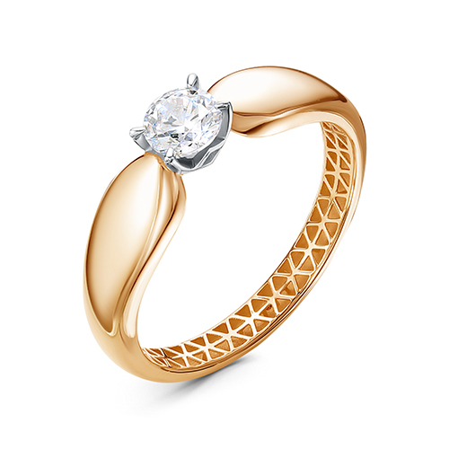 Кольцо из золота 10-10145_f-201