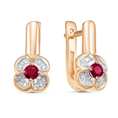 Серьги из золота БР420964