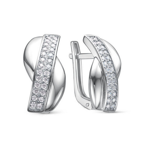 Серьги из серебра с120093