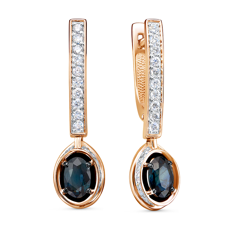 Серьги из золота БР222642