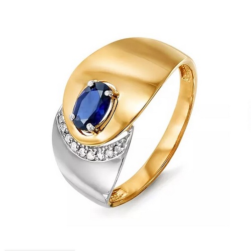 Кольцо из золота БР210426гт