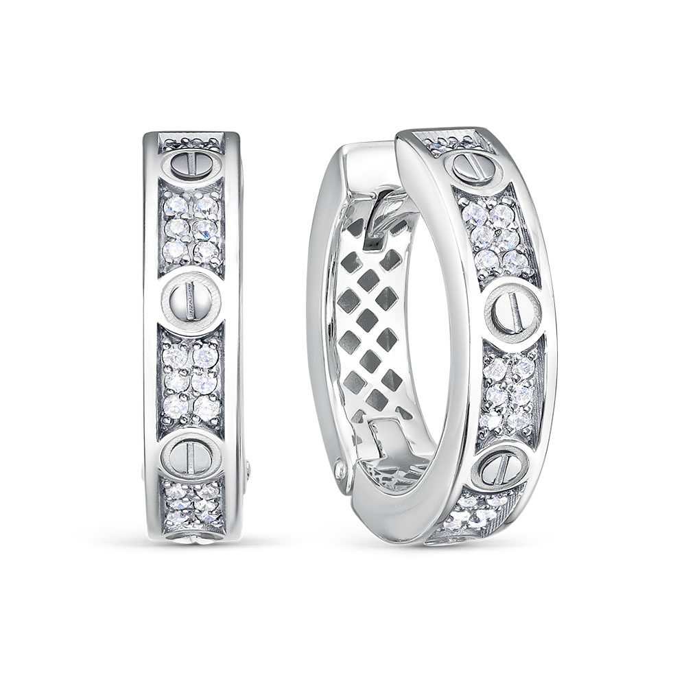 Серьги из серебра с120387