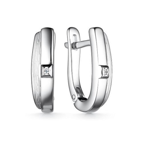 Серьги из серебра 02-3279/000Б-00