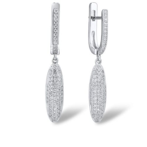 Серьги из серебра 114911