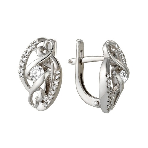 Серьги из золота 2-105-324