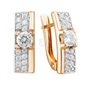Серьги из золота кл3710а-62