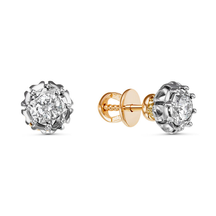 Пусеты из золота 09-01814-02-001-02-01