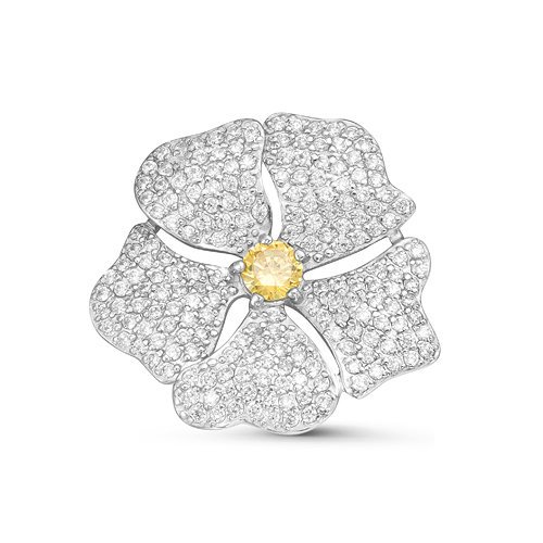 Брошь из серебра с060123