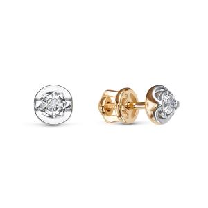 Серьги из золота БР152252