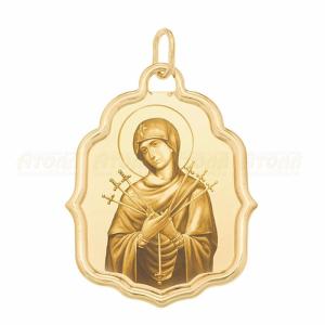 Икона из золота 3121