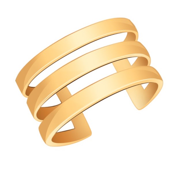 Кольцо из золота 10711