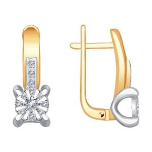 Серьги из золота 1021262 №19 30