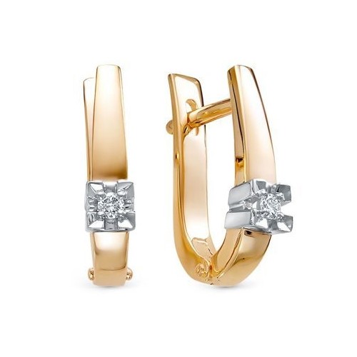 Серьги из золота 2-471-10