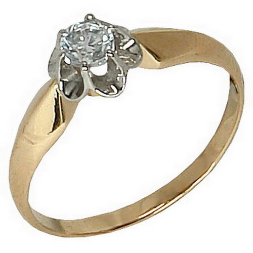 Кольцо из золота к432-62