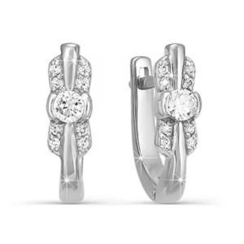 Серьги из золота БР120134