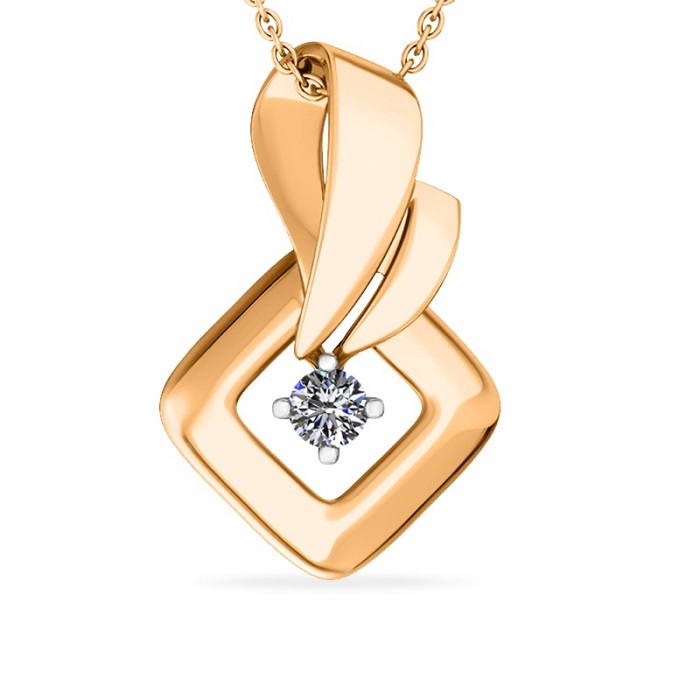 Подвеска из золота 01-316701